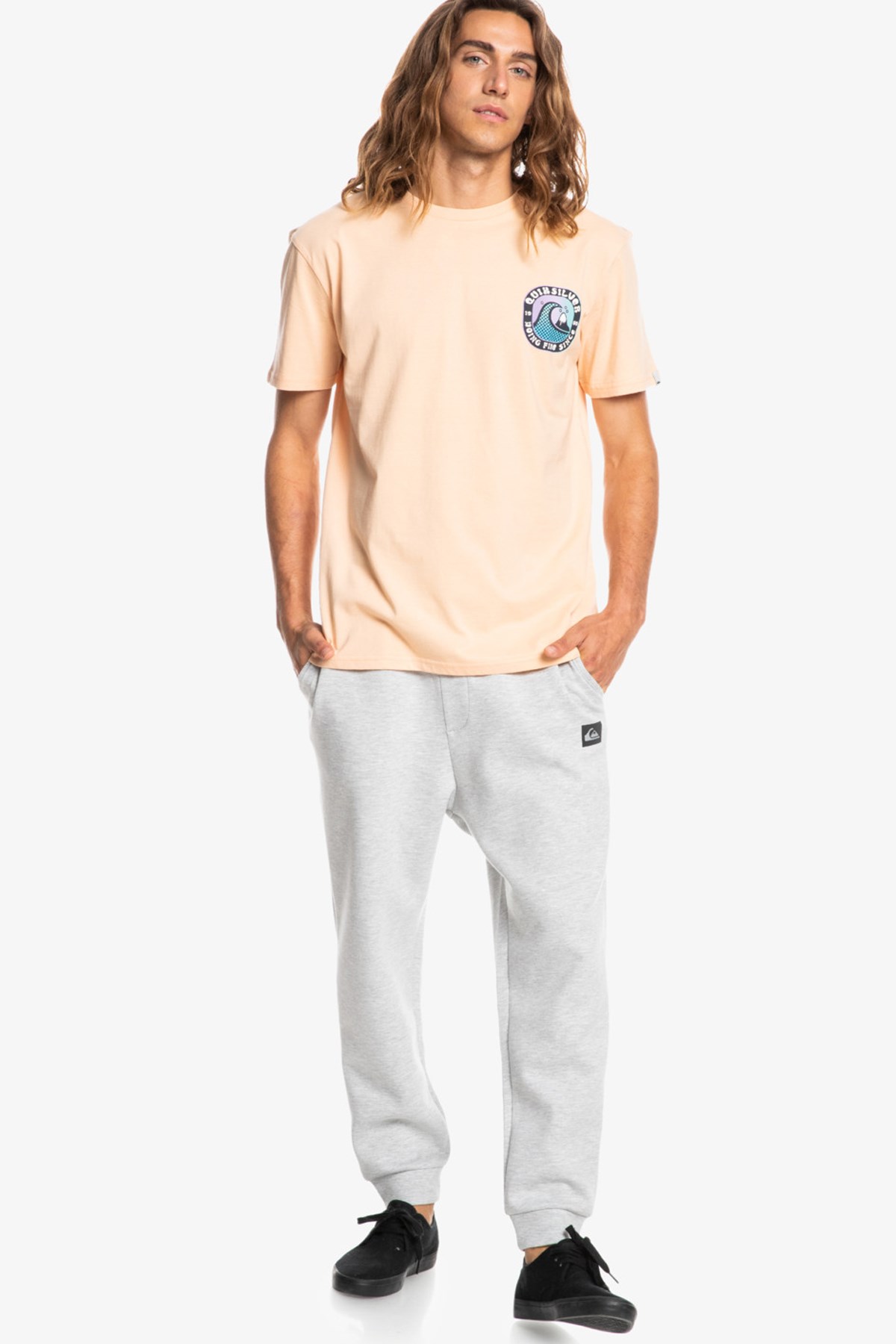 Quiksilver Stepoff Erkek Eşofman Alt EQYFB03270 Gri