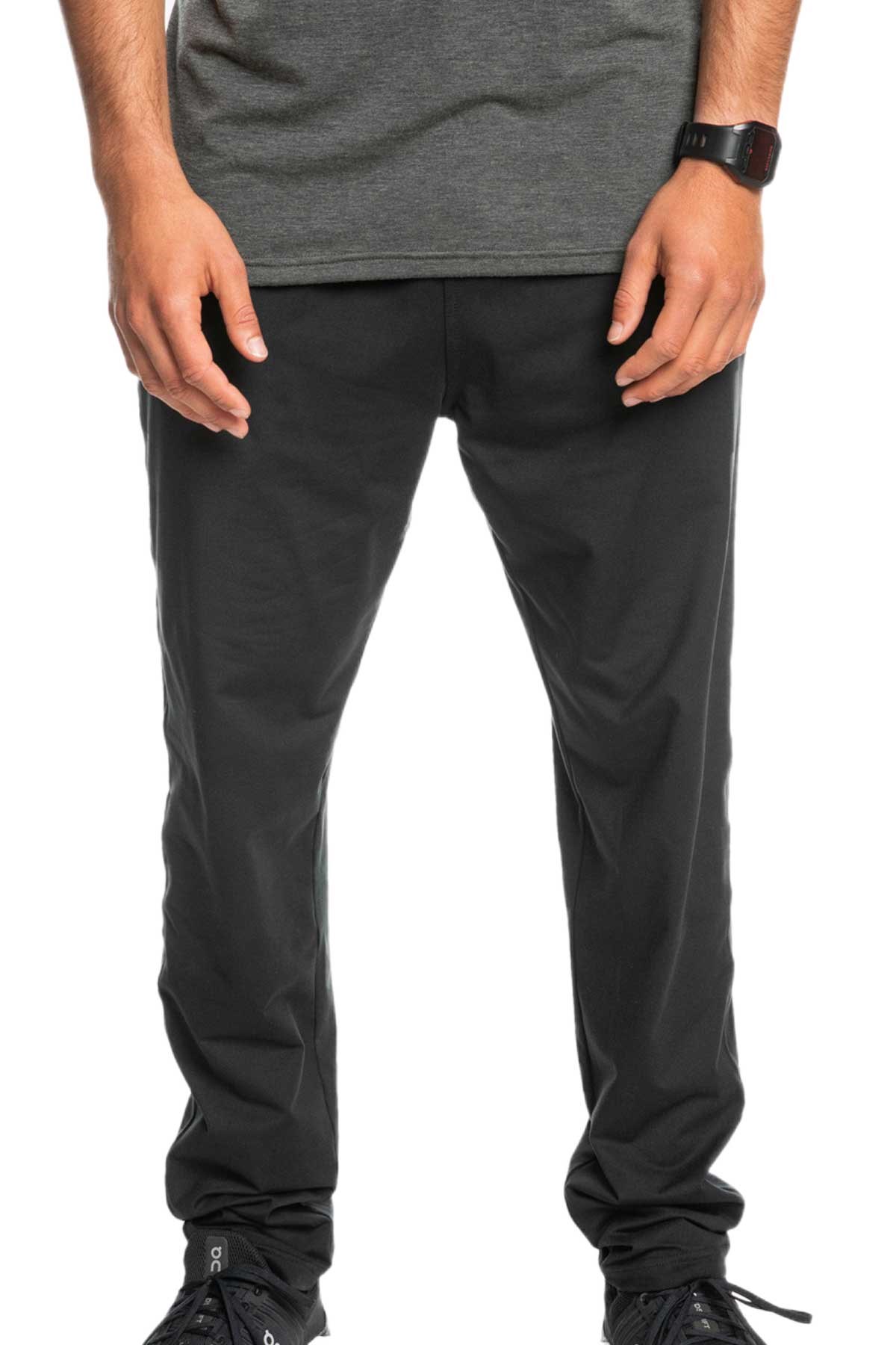 Quiksilver Knit Training Erkek Eşofman Altı EQYFB03340-TEB Siyah