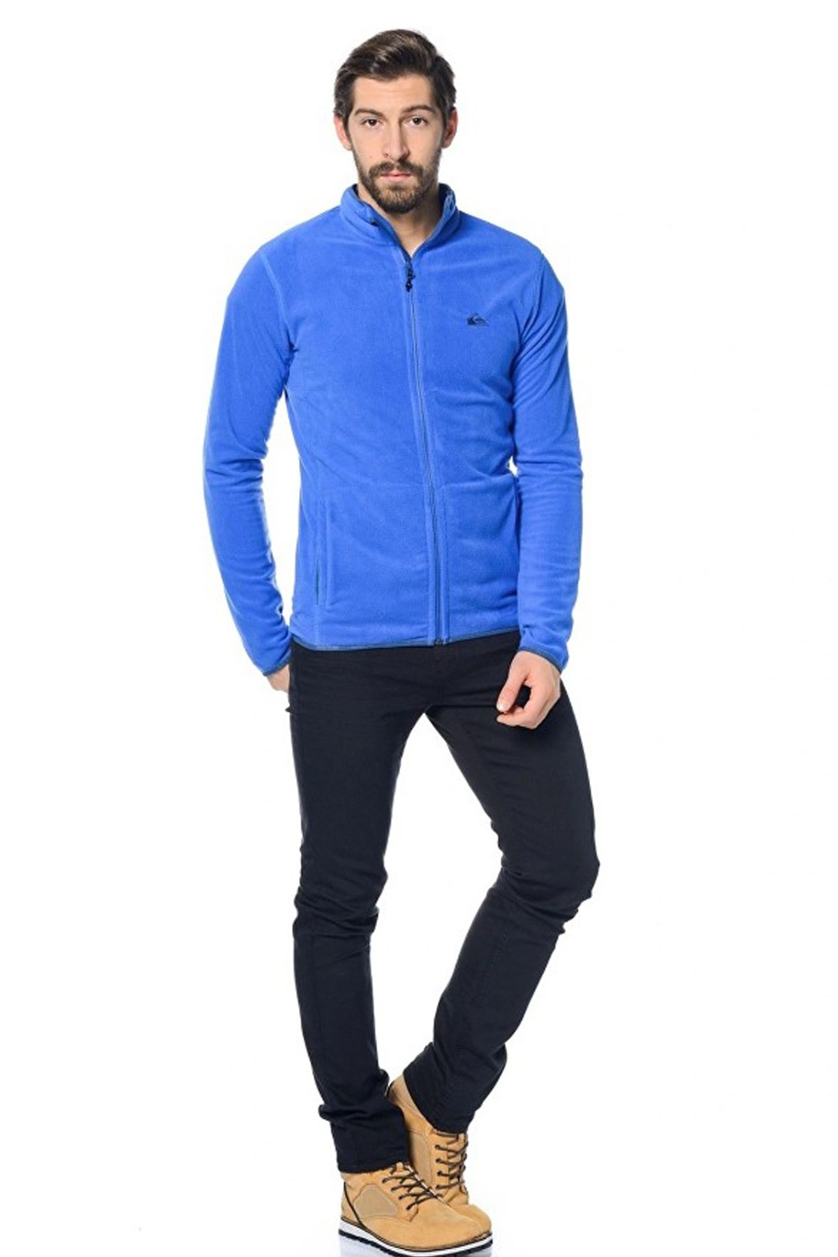 Quiksilver Mission FZ Erkek Polar Ceket EQYFT03162 Mavi