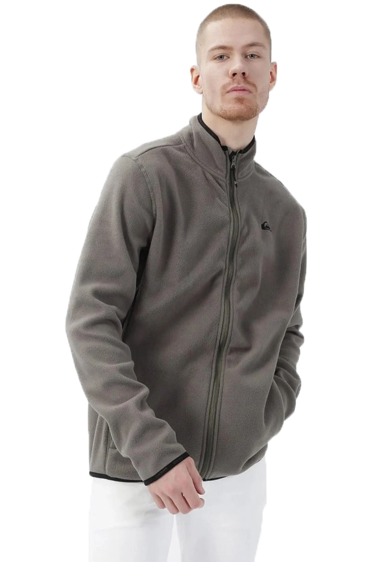 Quiksilver Mission FZ Erkek Polar Ceket EQYFT03162-12719 Gri