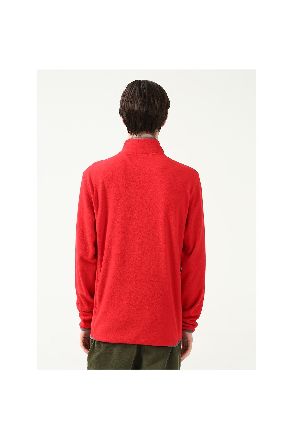 Quiksilver Mission FZ Erkek Polar Ceket EQYFT03162-12825 Kırmızı