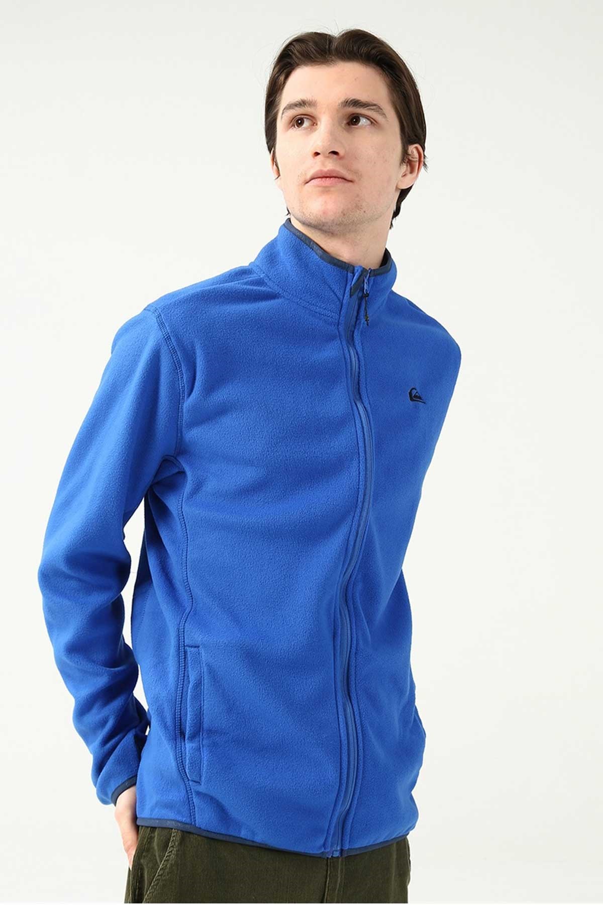 Quiksilver Mission FZ Erkek Polar Ceket EQYFT03162-12834 Mavi