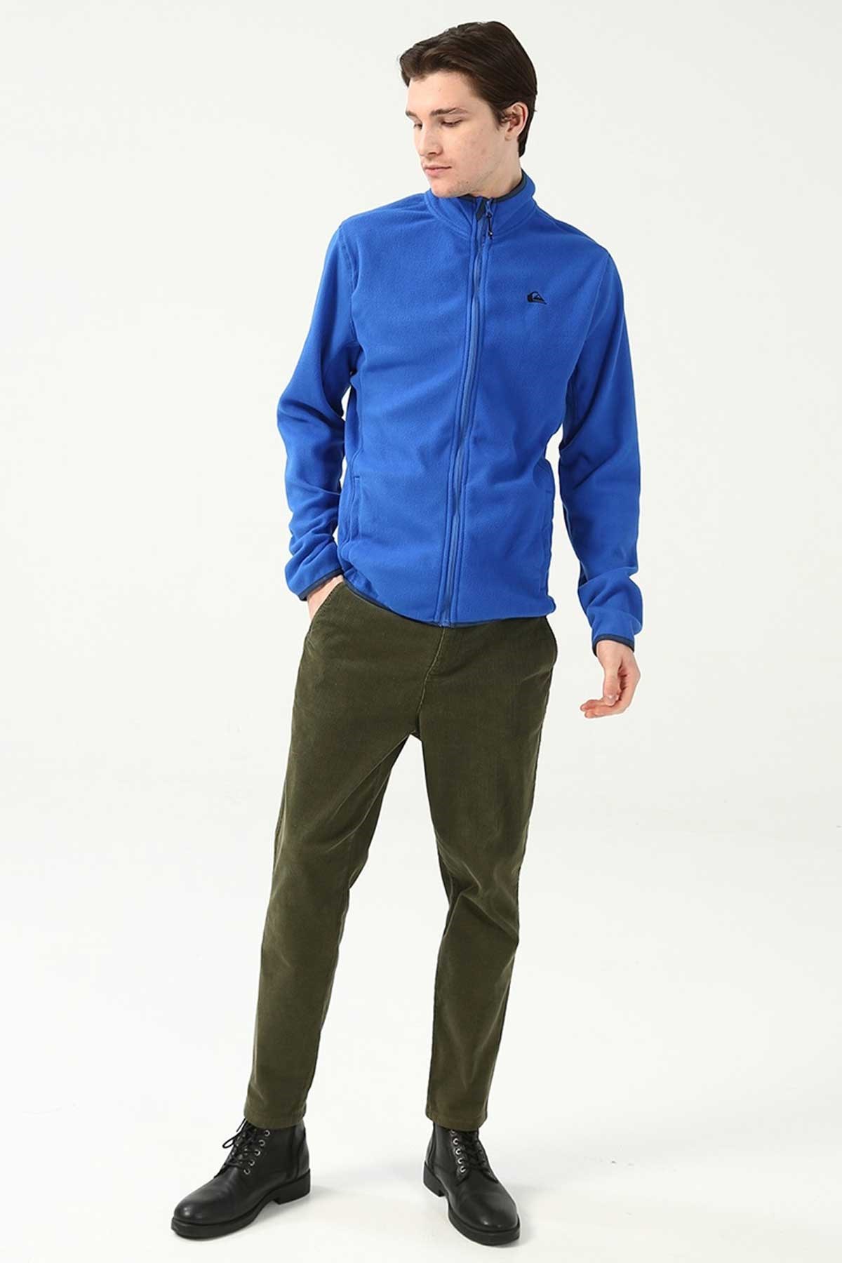 Quiksilver Mission FZ Erkek Polar Ceket EQYFT03162-12834 Mavi