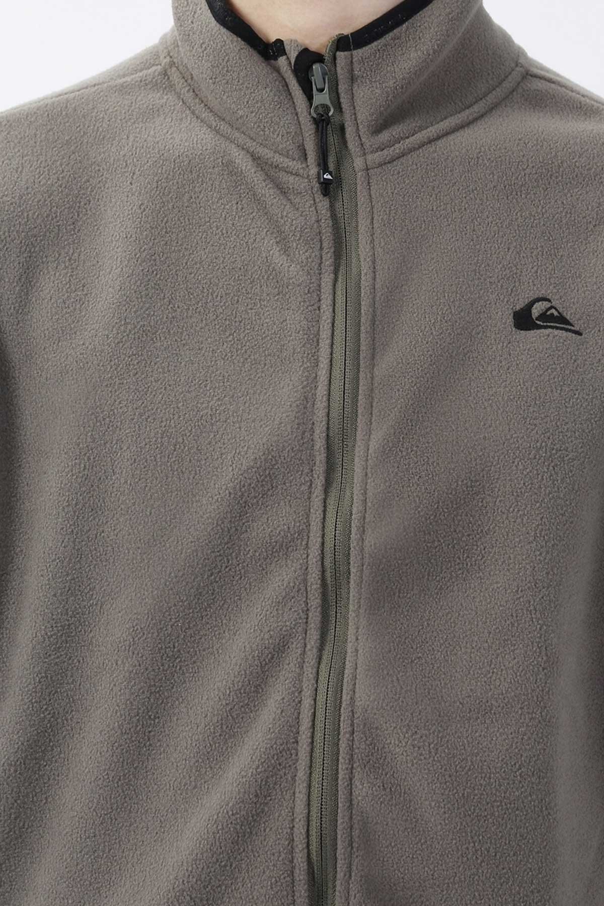 Quiksilver Mission Fz Erkek Polar Ceket EQYFT03162-680 Yeşil