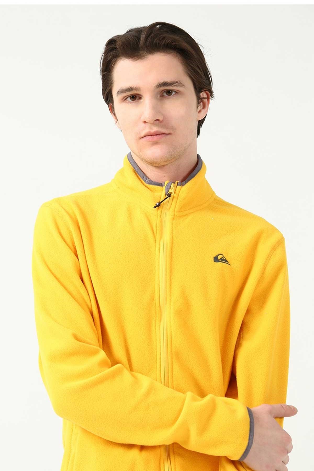 Quiksilver Mission FZ Erkek Polar Ceket EQYFT03162-77 Sarı