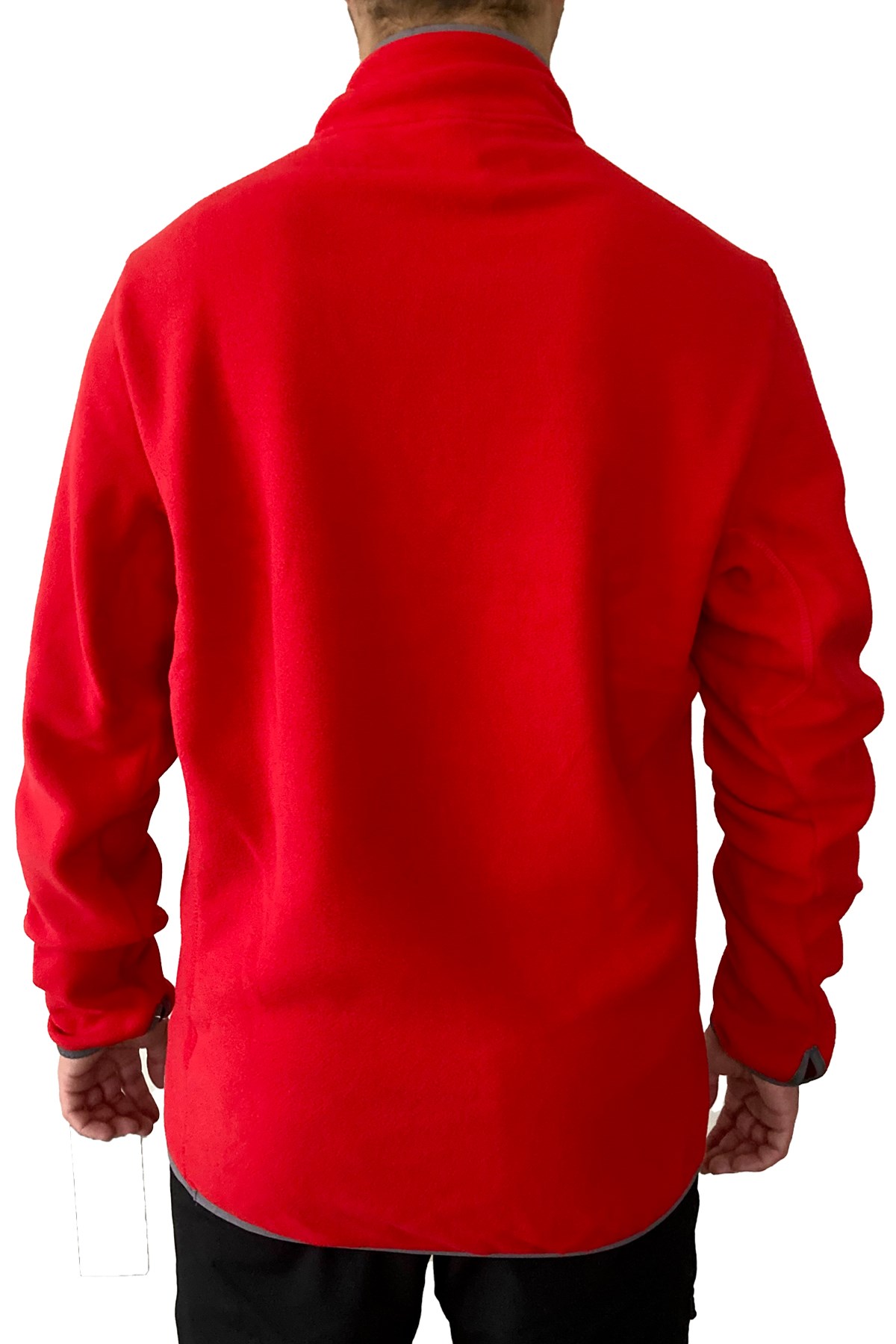 Quiksilver Mission Halfzip Erkek Polar Sweatshirt EQYFT03163 Kırmızı