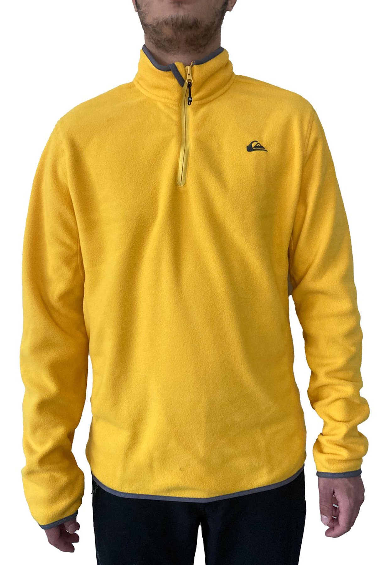 Quiksilver Mission Halfzip Erkek Polar Sweatshirt EQYFT03163 Sarı