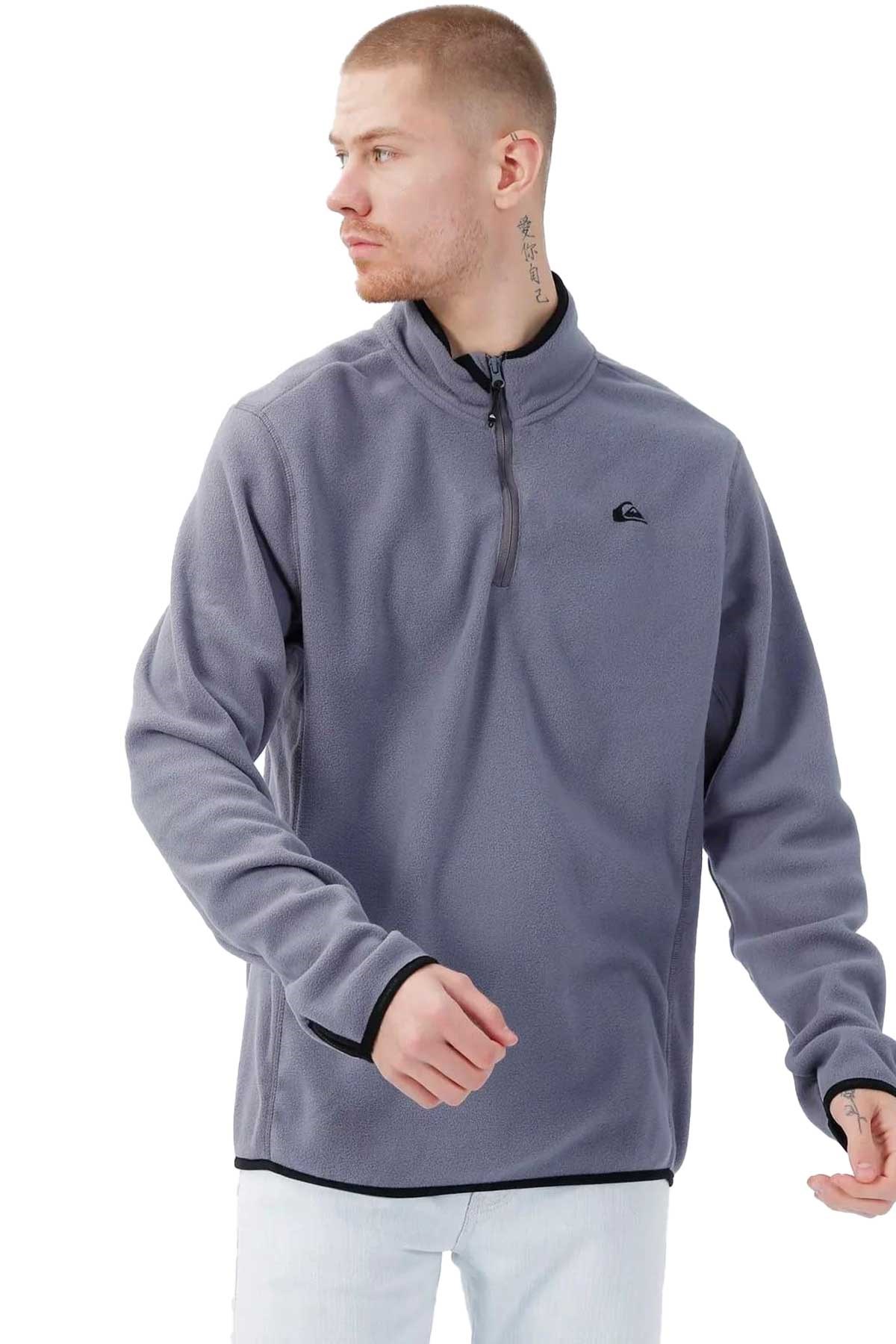 Quiksilver Mission Halfzip Erkek Polar EQYFT03163-12719 Gri