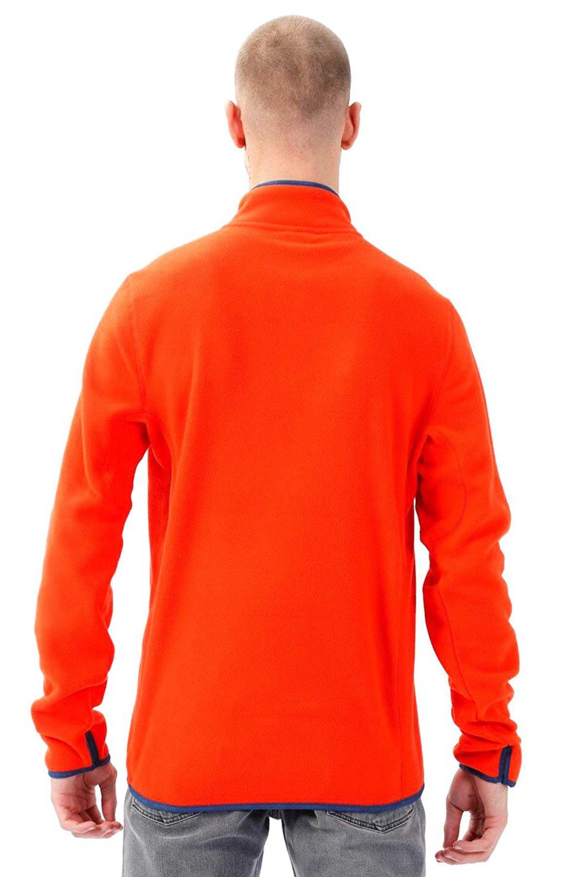 Quiksilver Mission Halfzip M Erkek Polar EQYFT03163-12809 Turuncu