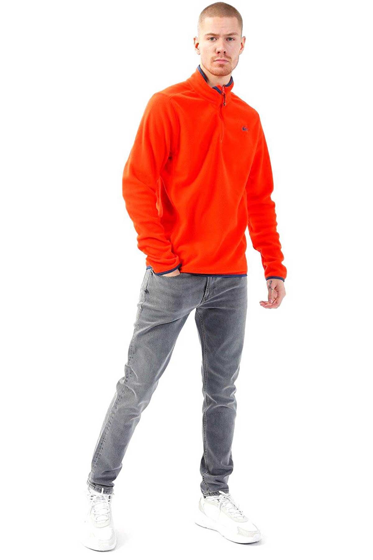 Quiksilver Mission Halfzip M Erkek Polar EQYFT03163-12809 Turuncu