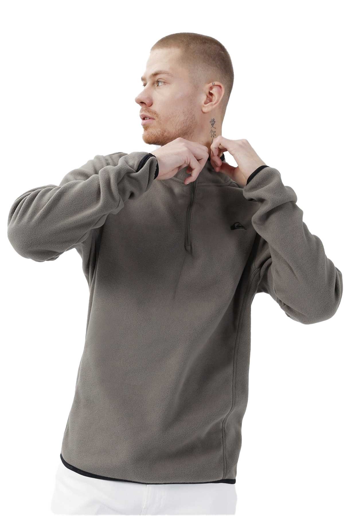 Quiksilver Mission Halfzip M Erkek Polar EQYFT03163-680 Yeşil