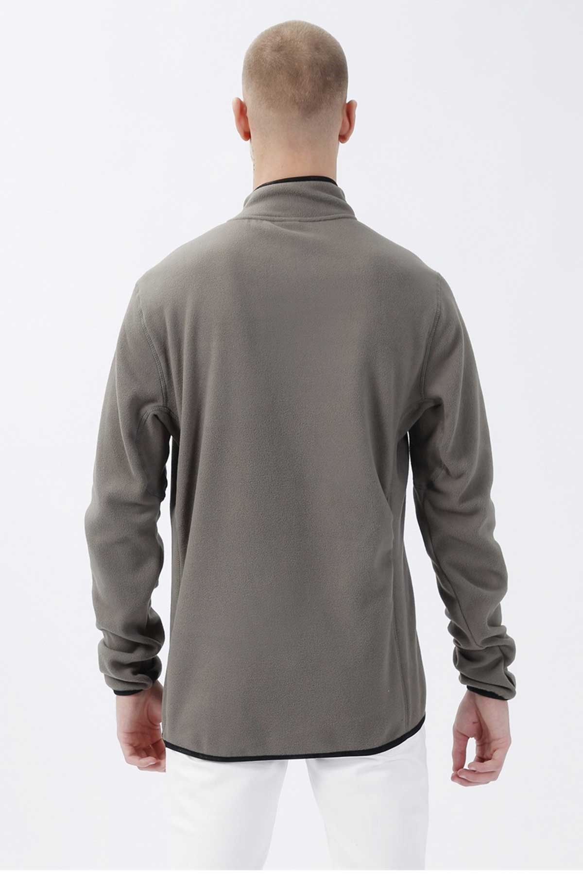 Quiksilver Mission Halfzip M Erkek Polar EQYFT03163-680 Yeşil