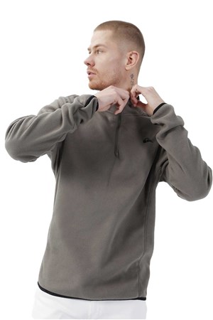 Quiksilver Mission Halfzip M Erkek Polar EQYFT03163-680 Yeşil