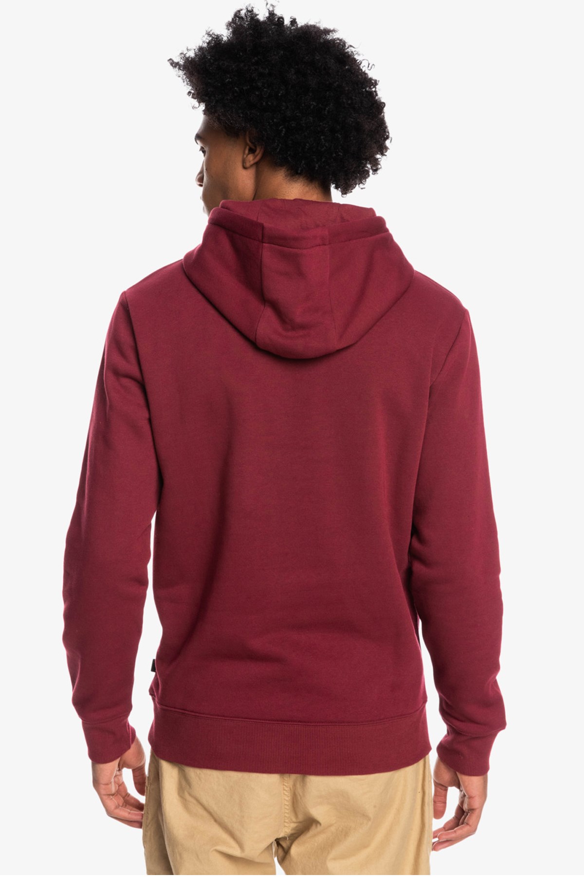Quiksilver Big Logo Hood Erkek Sweatshirt EQYFT04450 Kırmızı
