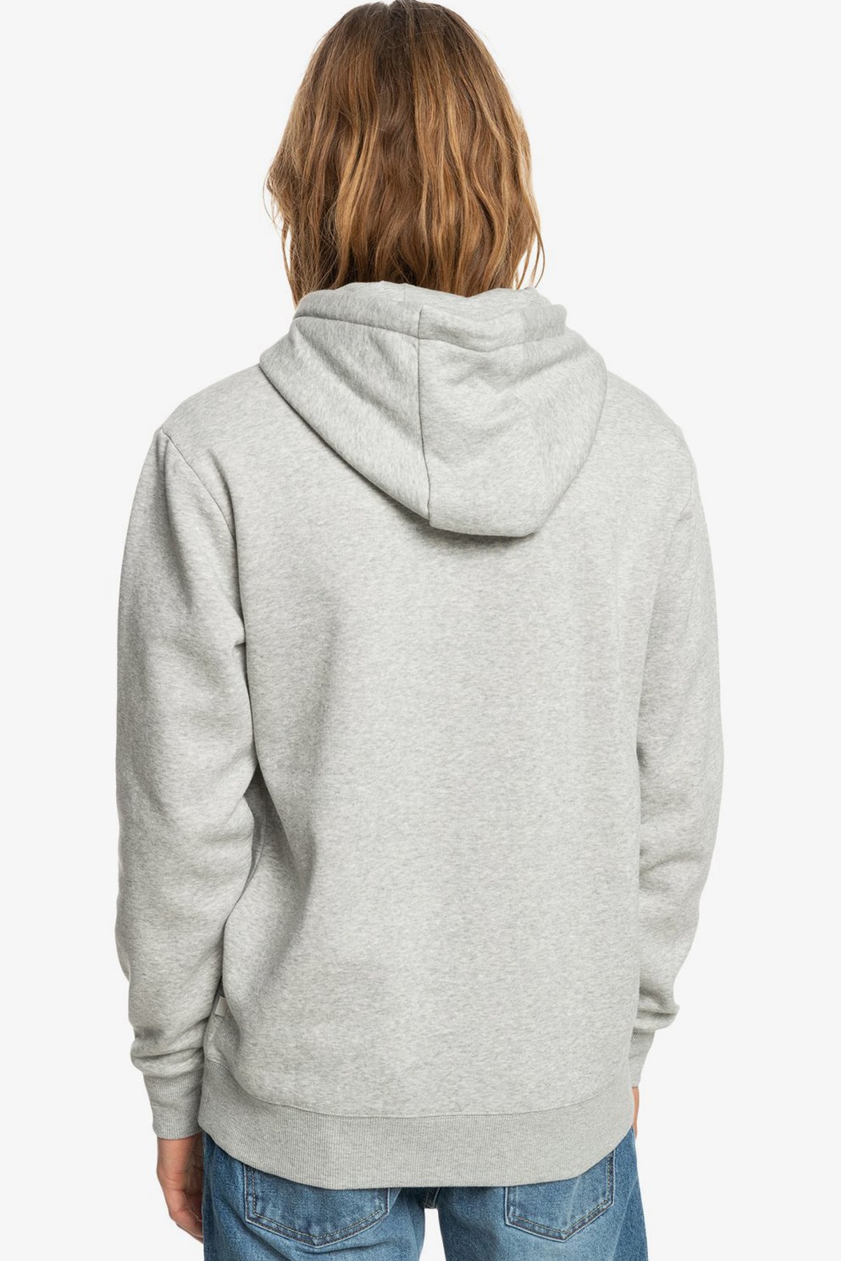Quiksilver Big Logo Erkek Kapşonlu Sweatshirt EQYFT04450-SGRH Çok Renkli