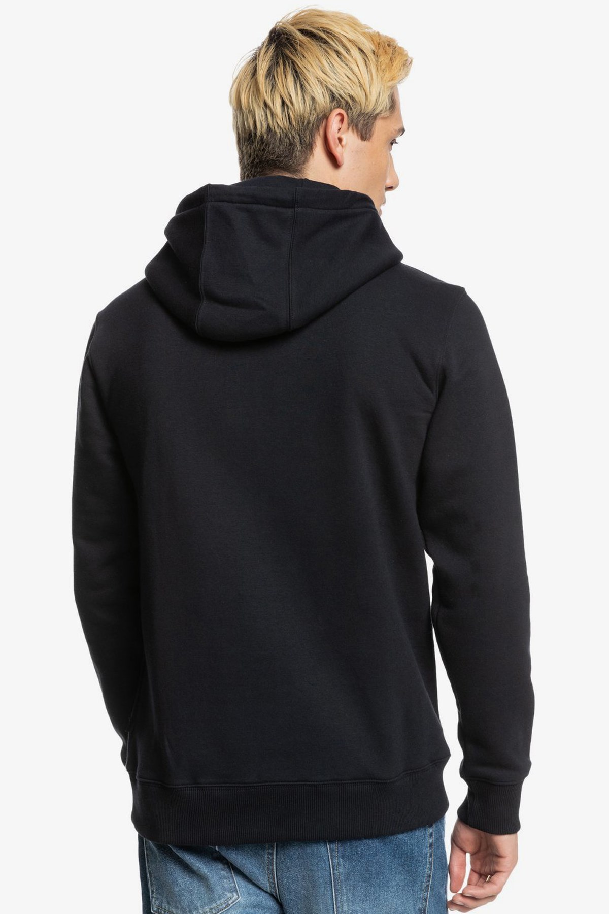 Quiksilver High Cloud Erkek Kapşonlu Sweatshirt EQYFT04456-KVJ0 Siyah