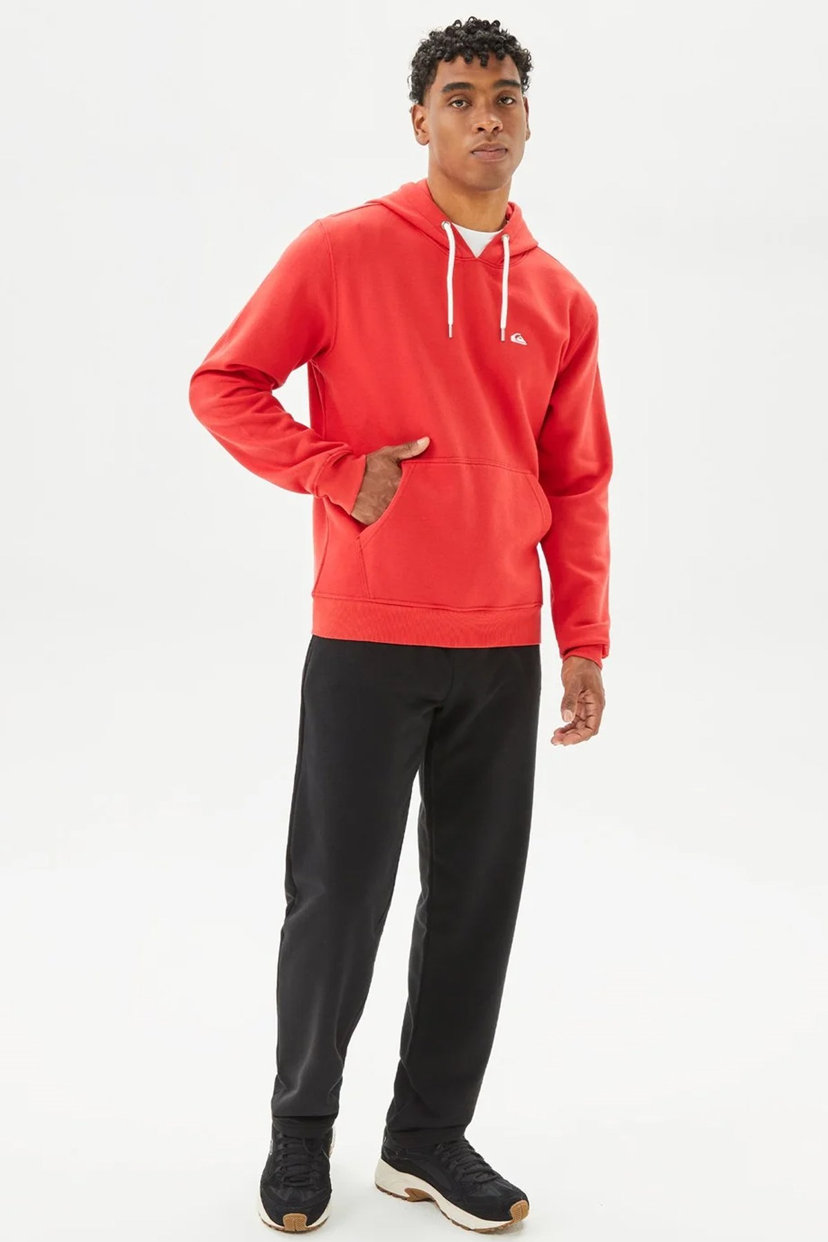Quiksilver Bayrise M Otlr Erkek Sweatshirt EQYFT04523 Kırmızı