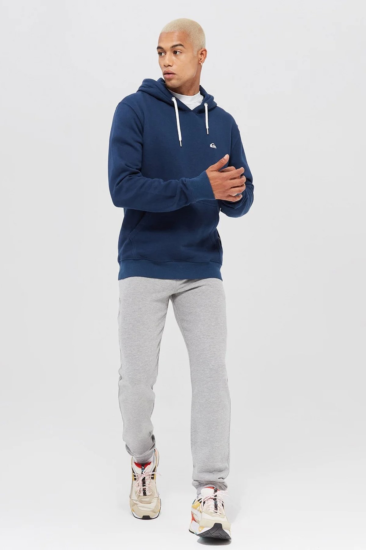 Quiksilver Bayrise M Otlr Erkek Sweatshirt EQYFT04523 Mavi