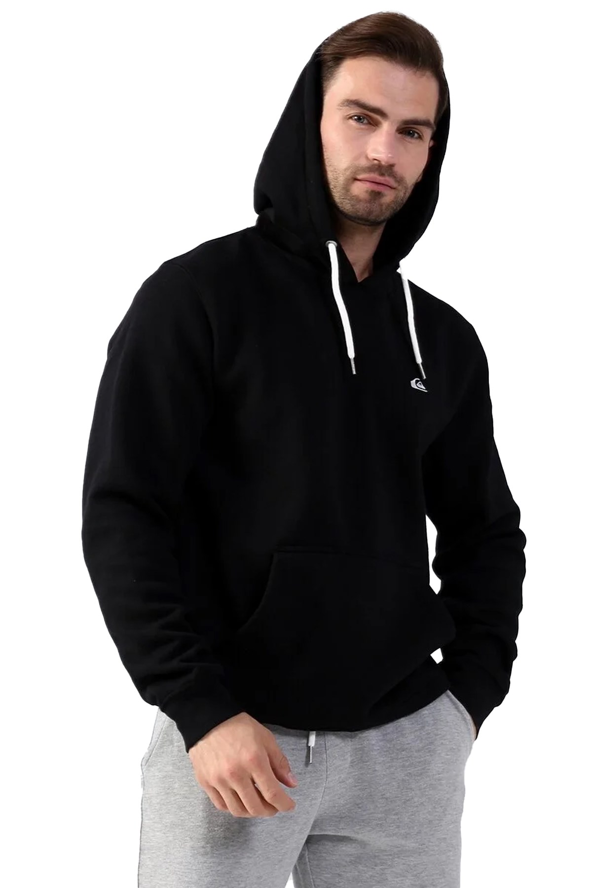 Quiksilver Bayrise M Otlr Erkek Sweatshirt EQYFT04523 Siyah