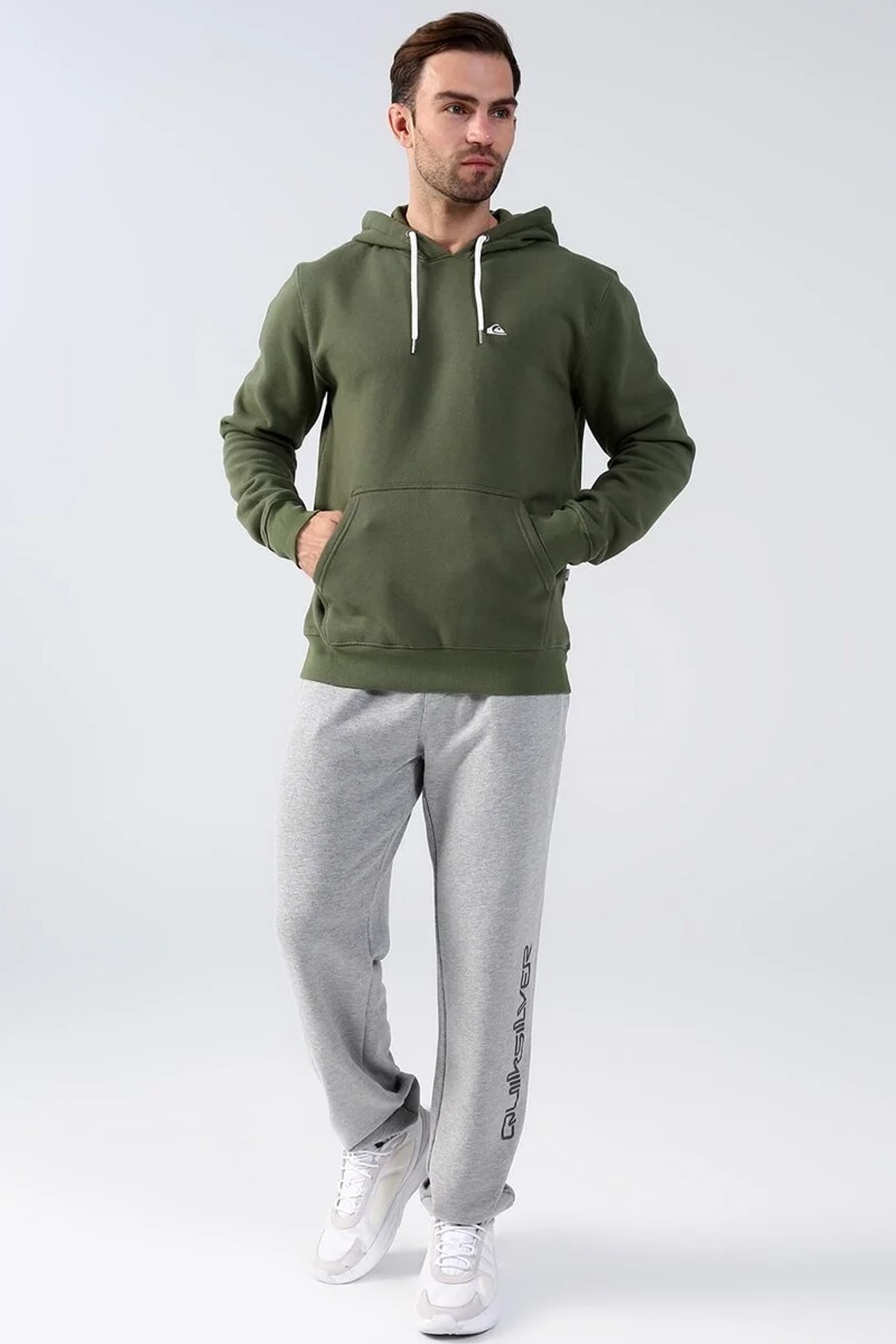 Quiksilver Bayrise M Otlr Erkek Sweatshirt EQYFT04523 Yeşil