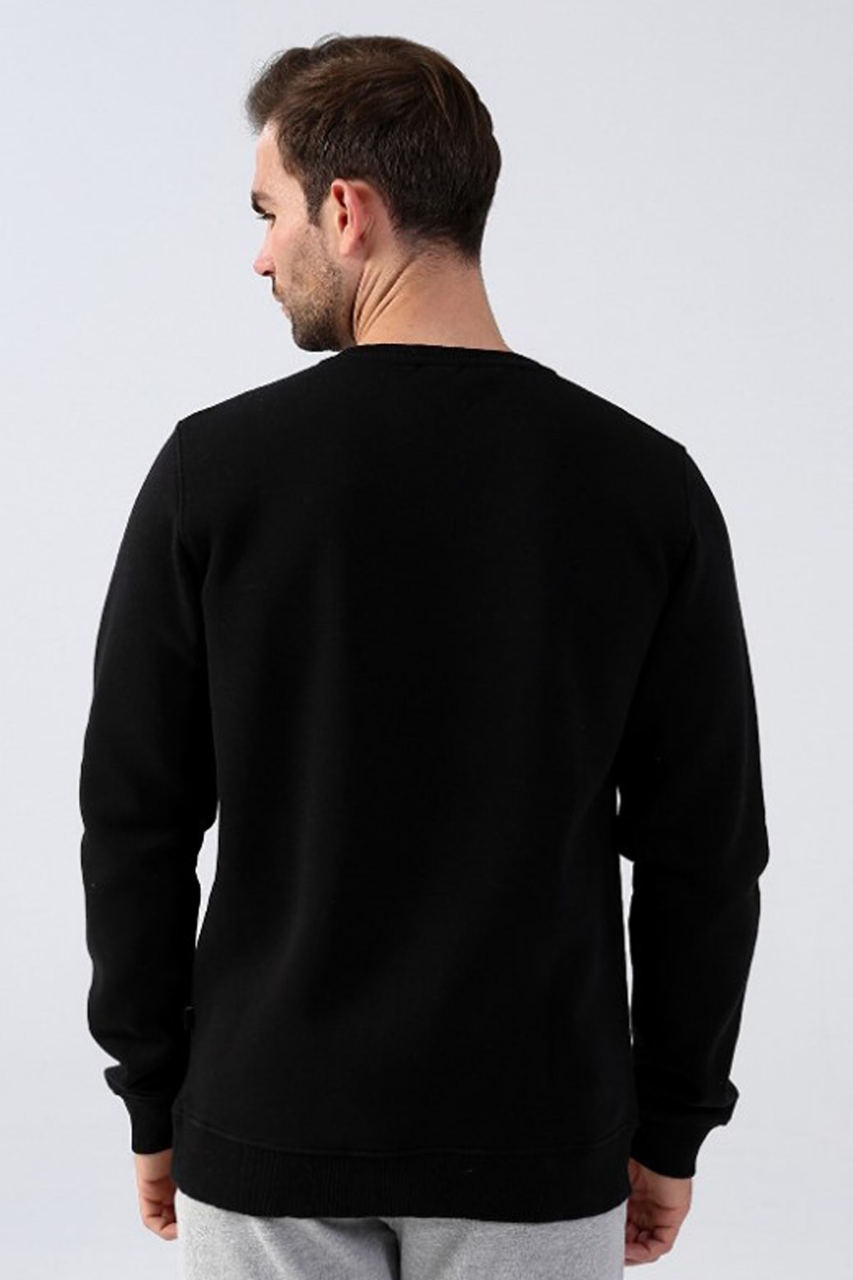 Quiksilver Essentials Erkek Sweatshirt EQYFT04647 Siyah