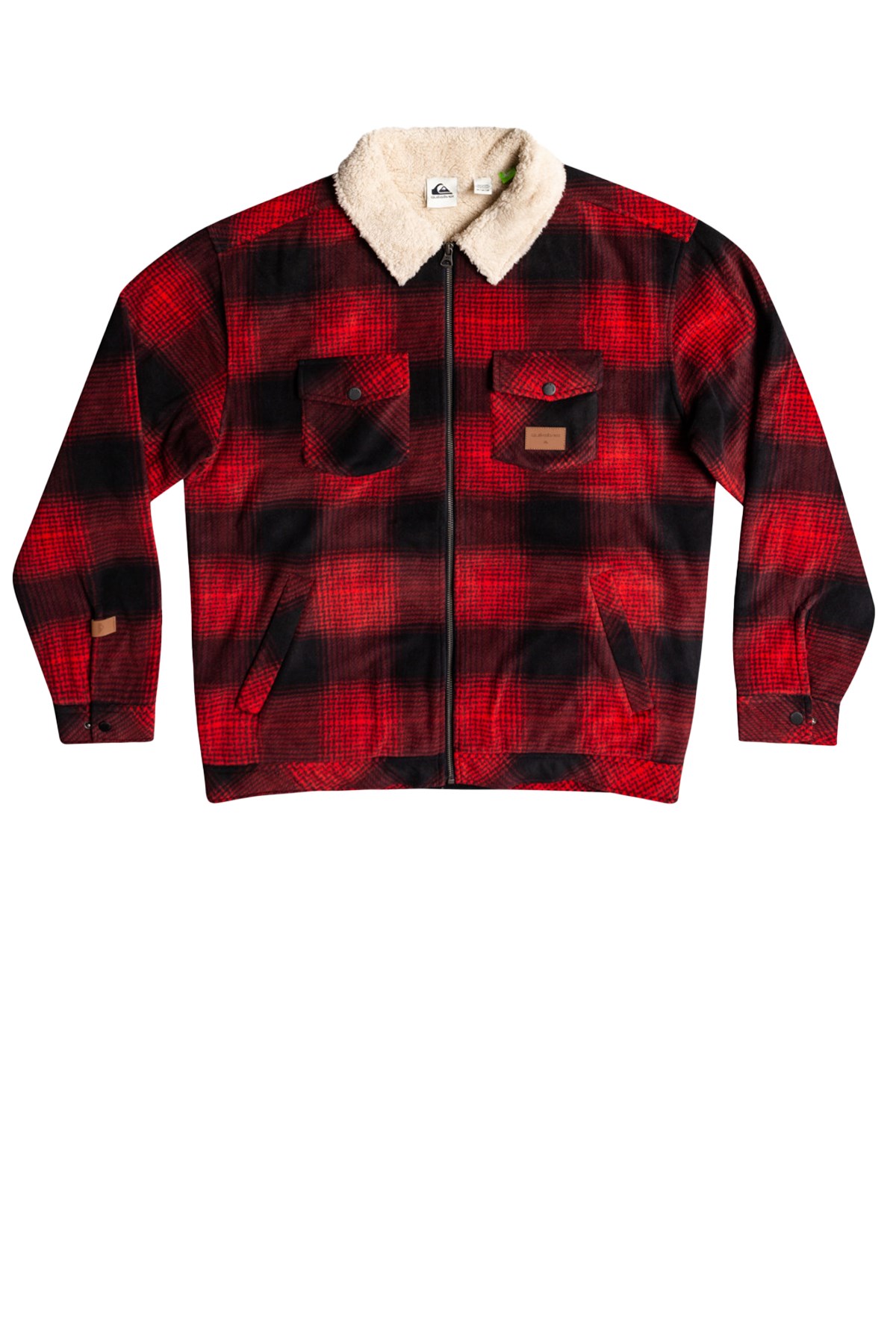 Quiksilver Deck Fleece Erkek Ceket EQYFT04665 Kırmızı