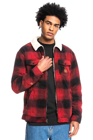 Quiksilver Deck Fleece Erkek Ceket EQYFT04665 Kırmızı
