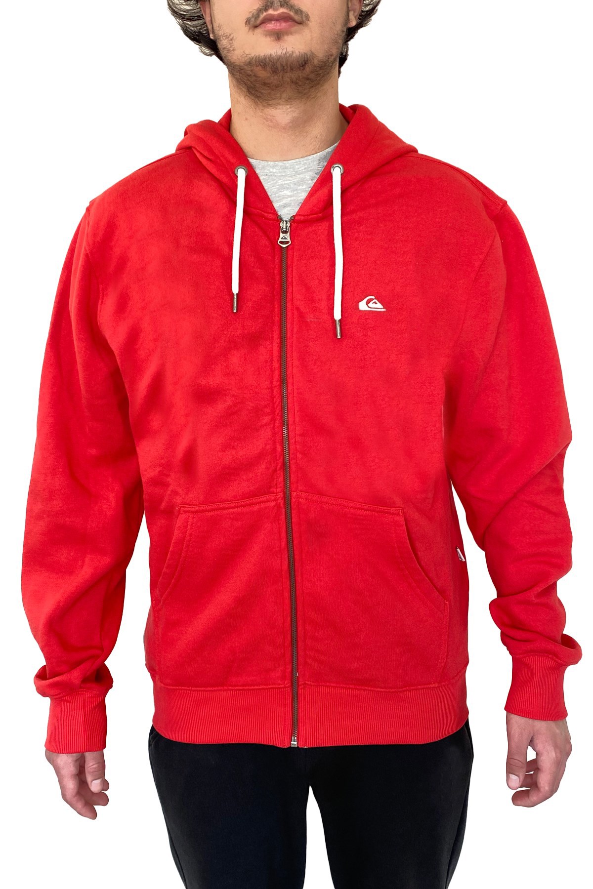 Quiksilver Bayrise Erkek Sweatshirt EQYFT04666 Kırmızı
