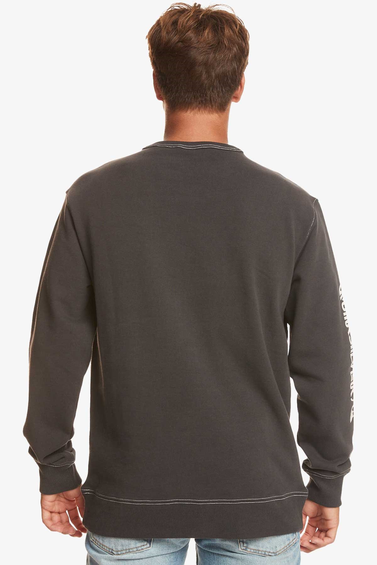 Quiksilver The Original Crew Erkek Sweatshirt EQYFT04793-199 Siyah