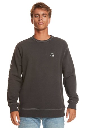 Quiksilver The Original Crew Erkek Sweatshirt EQYFT04793-199 Siyah