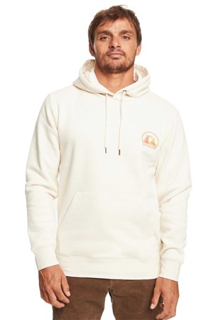 Quiksilver Clean Circle Erkek Sweatshirt EQYFT04831-11492 Ekru