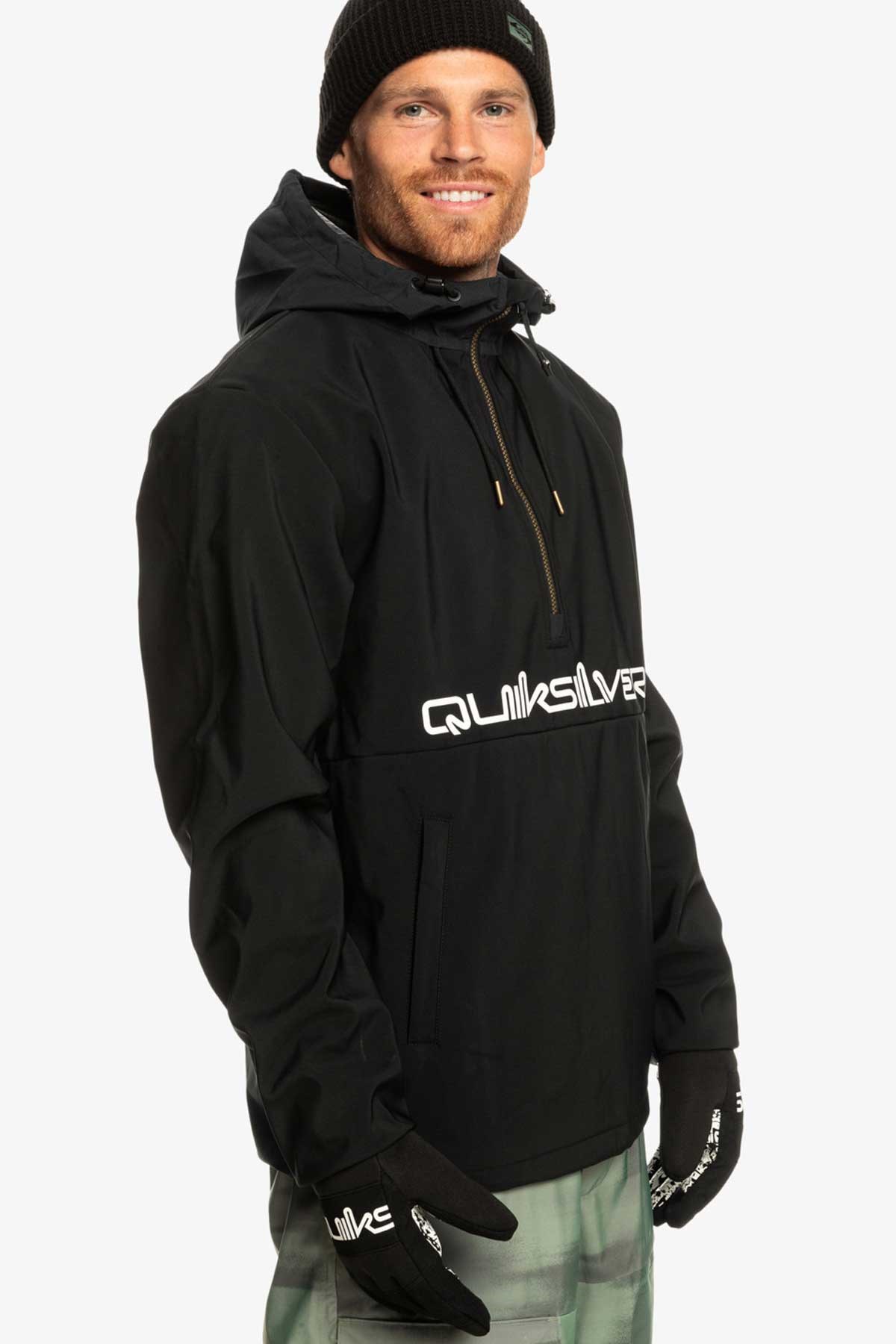 Quiksilver Live For The Ride Erkek Sweatshirt EQYFT04835-KVJ0 Antrasit