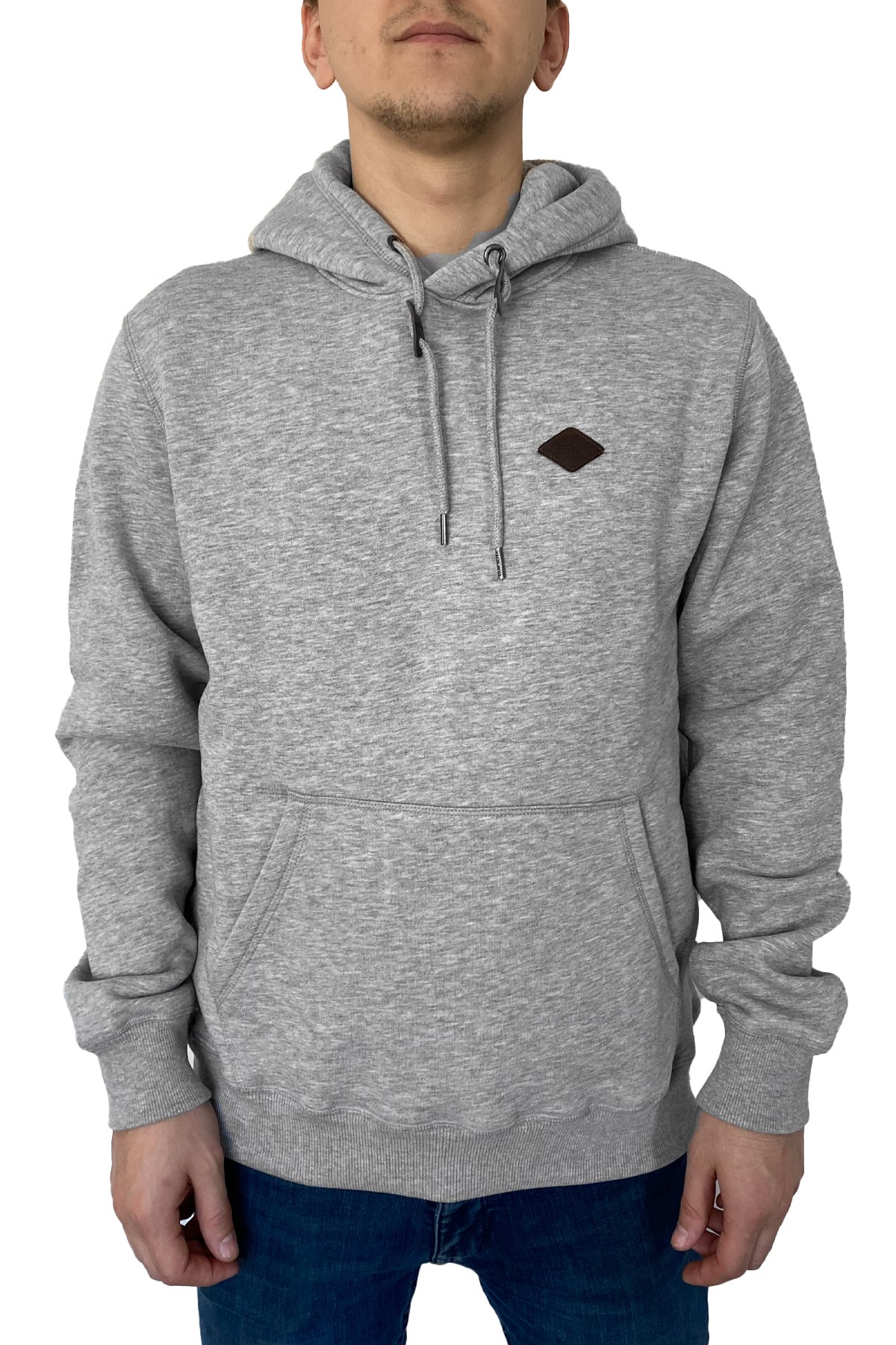 Quiksilver Keller Hood Erkek Sweatshirt EQYFT04837-12813 Gri