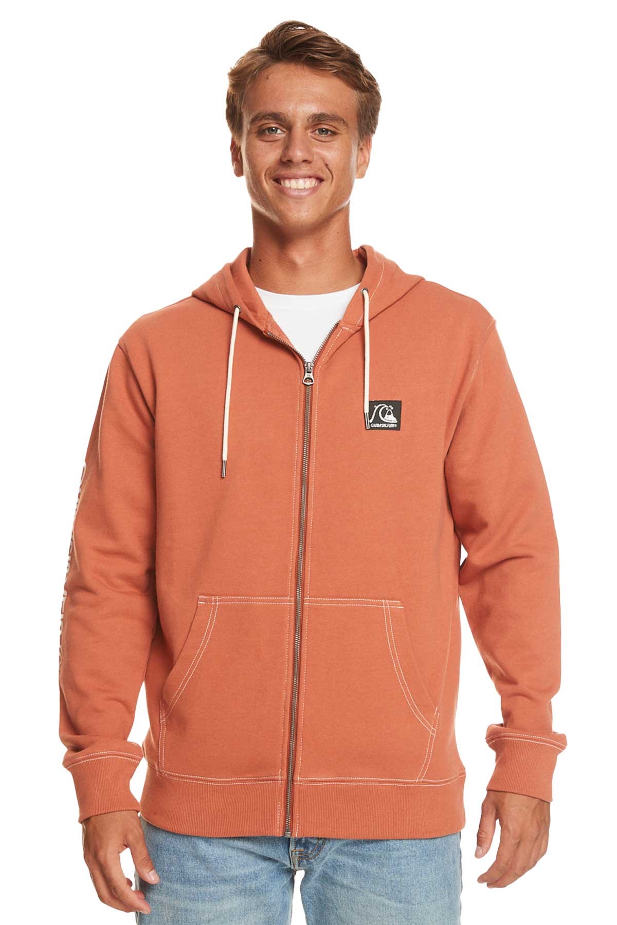 Quiksilver The Original Erkek Sweatshirt EQYFT04861-12828 Turuncu