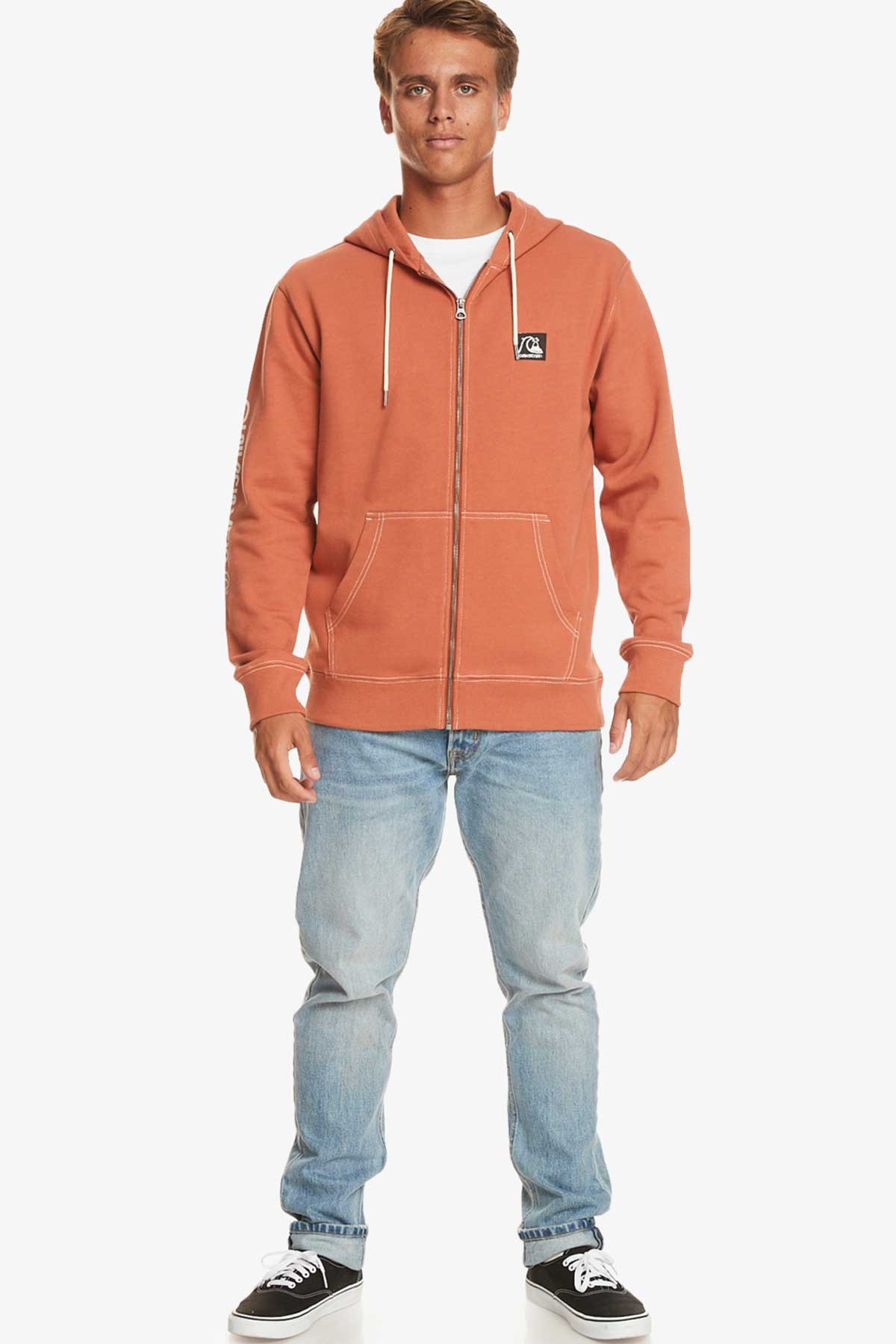 Quiksilver The Original Erkek Sweatshirt EQYFT04861-12828 Turuncu