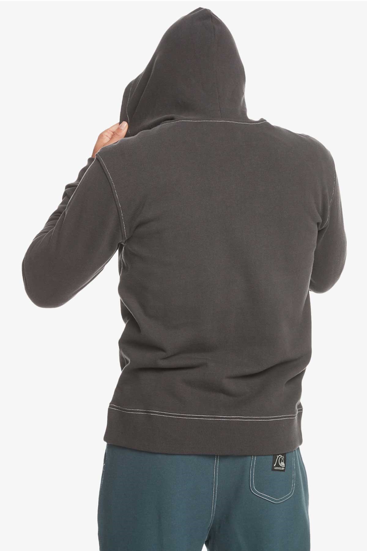 Quiksilver The Original Fz Hood Erkek Sweatshirt EQYFT04861-199 Siyah