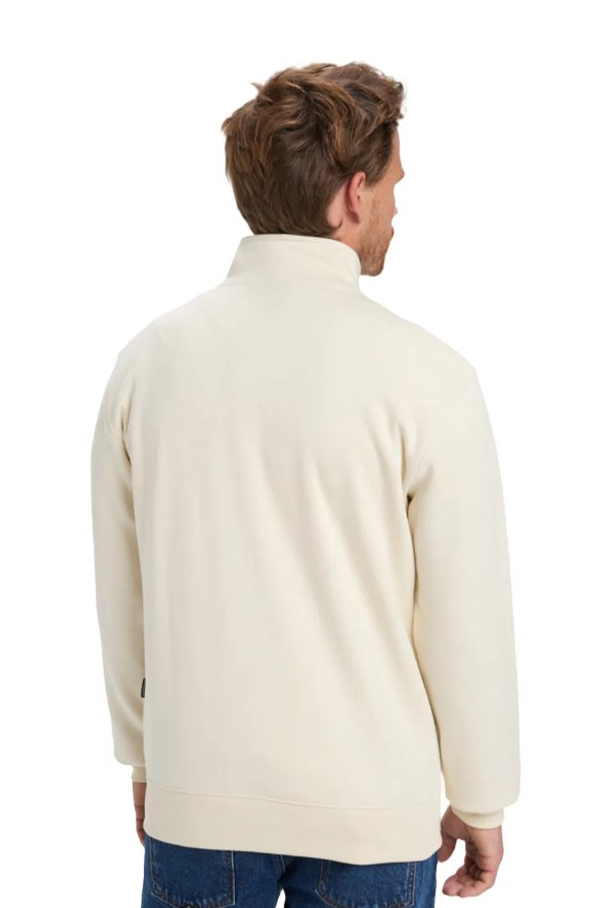 Quiksilver Zip Fleece Erkek Sweatshirt EQYFT05134-6481 Bej