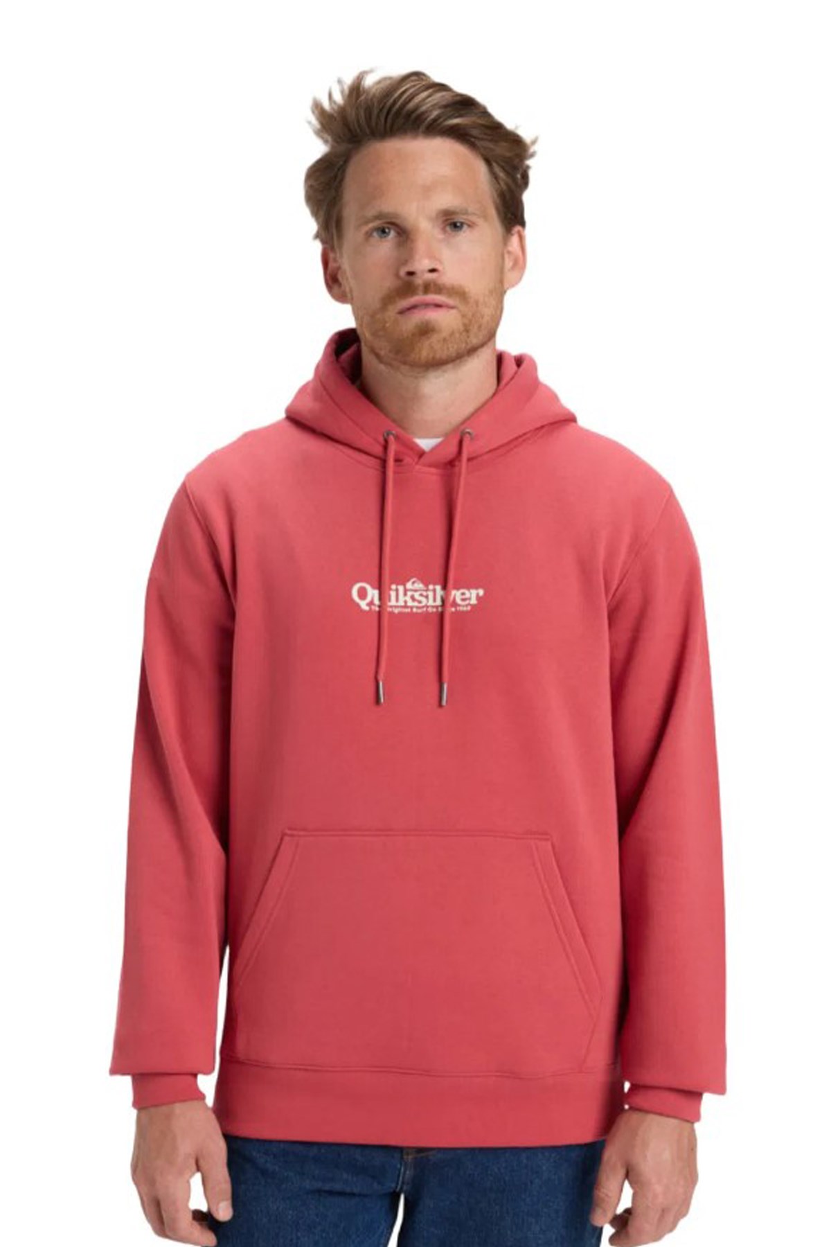 Quiksilver Screen Fleece Sweatshirt EQYFT05136-6730 Kırmızı