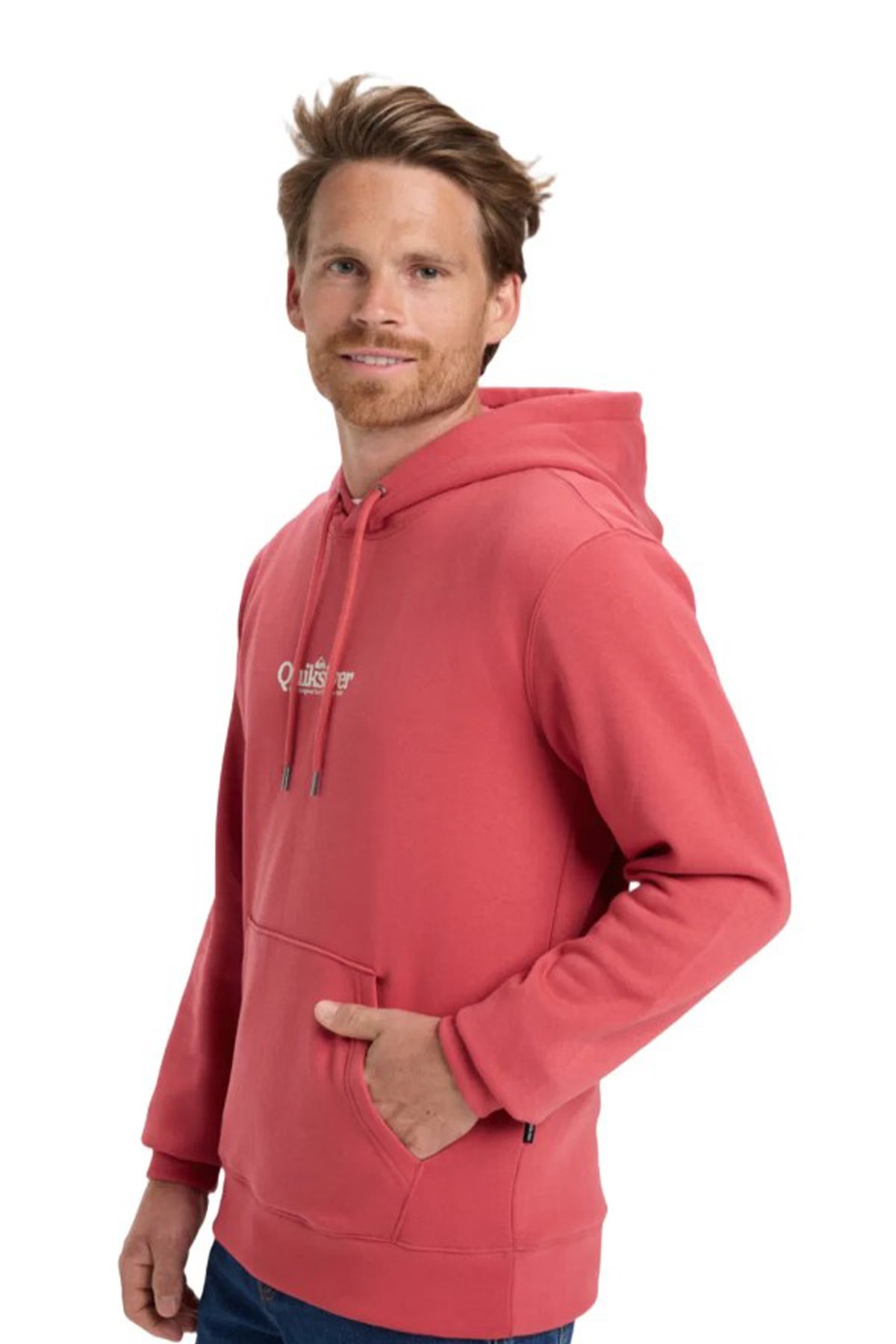 Quiksilver Screen Fleece Sweatshirt EQYFT05136-6730 Kırmızı