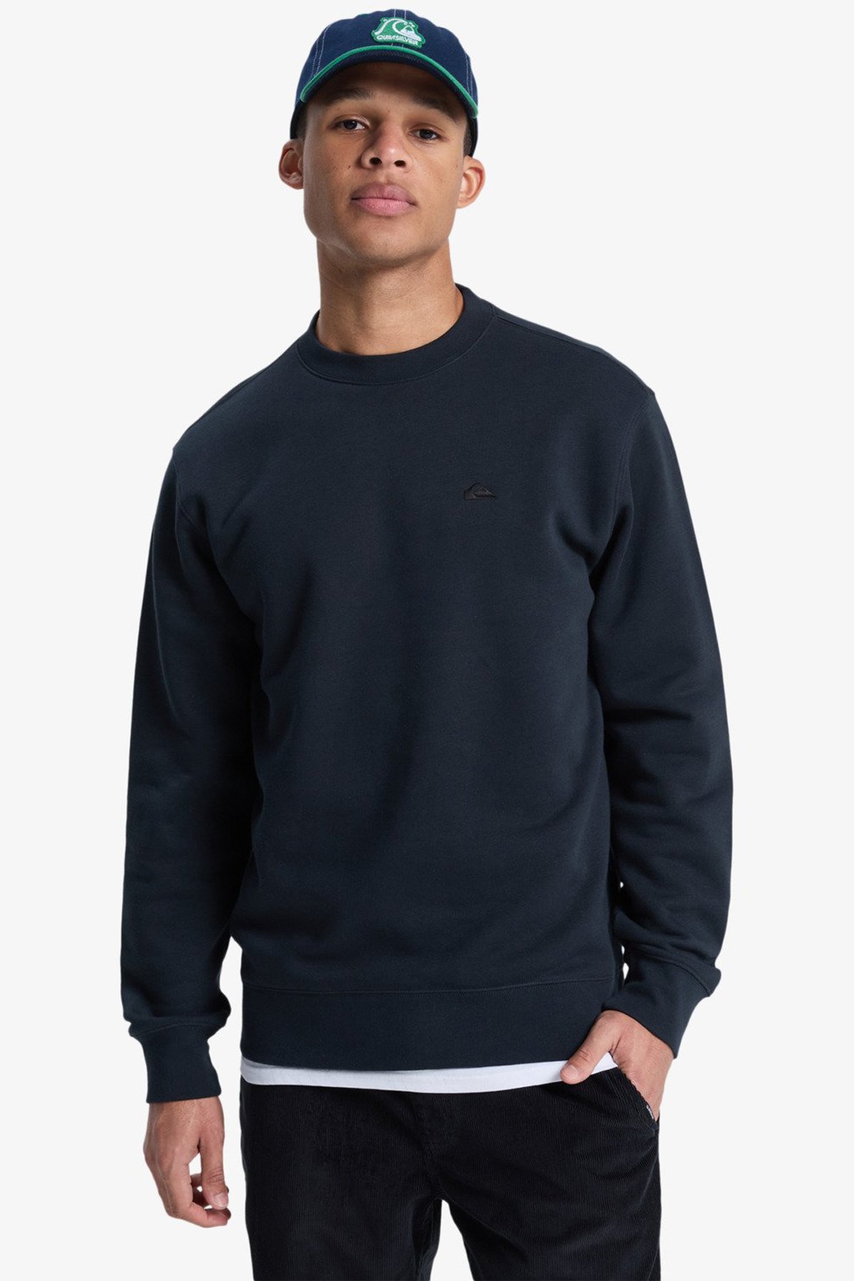 Quiksilver Salt Water Crew Sweatshirt EQYFT05158-11793 Antrasit