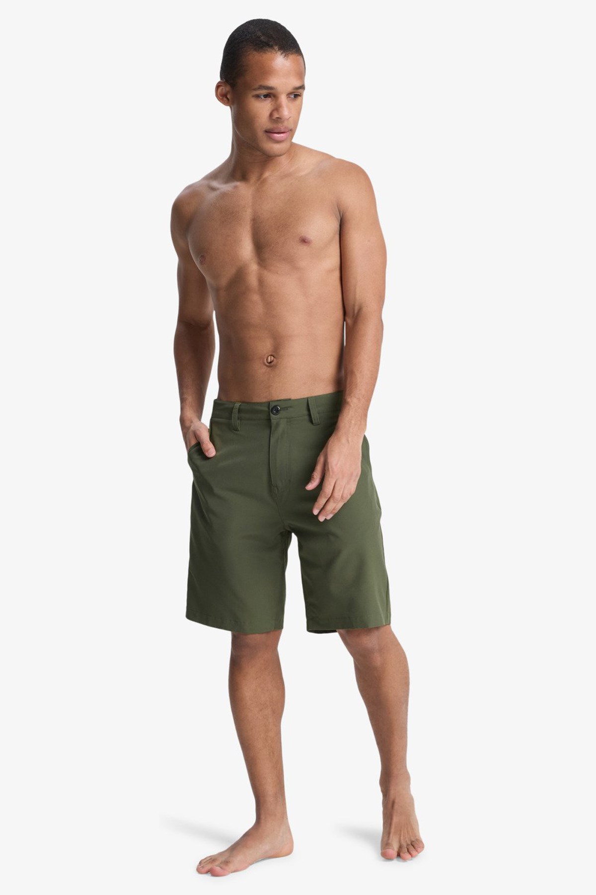 Quiksilver Union Amphibian 20 Erkek Şort Yeşil