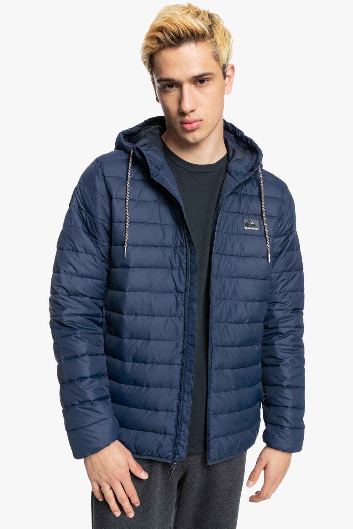 Quiksilver Scaly Erkek Şişme Mont EQYJK03752-10011 Lacivert
