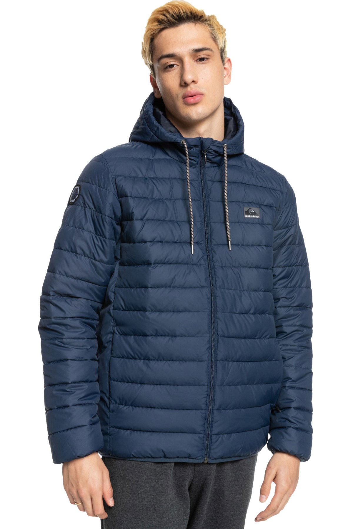 Quiksilver Scaly Erkek Şişme Mont EQYJK03752-10011 Lacivert