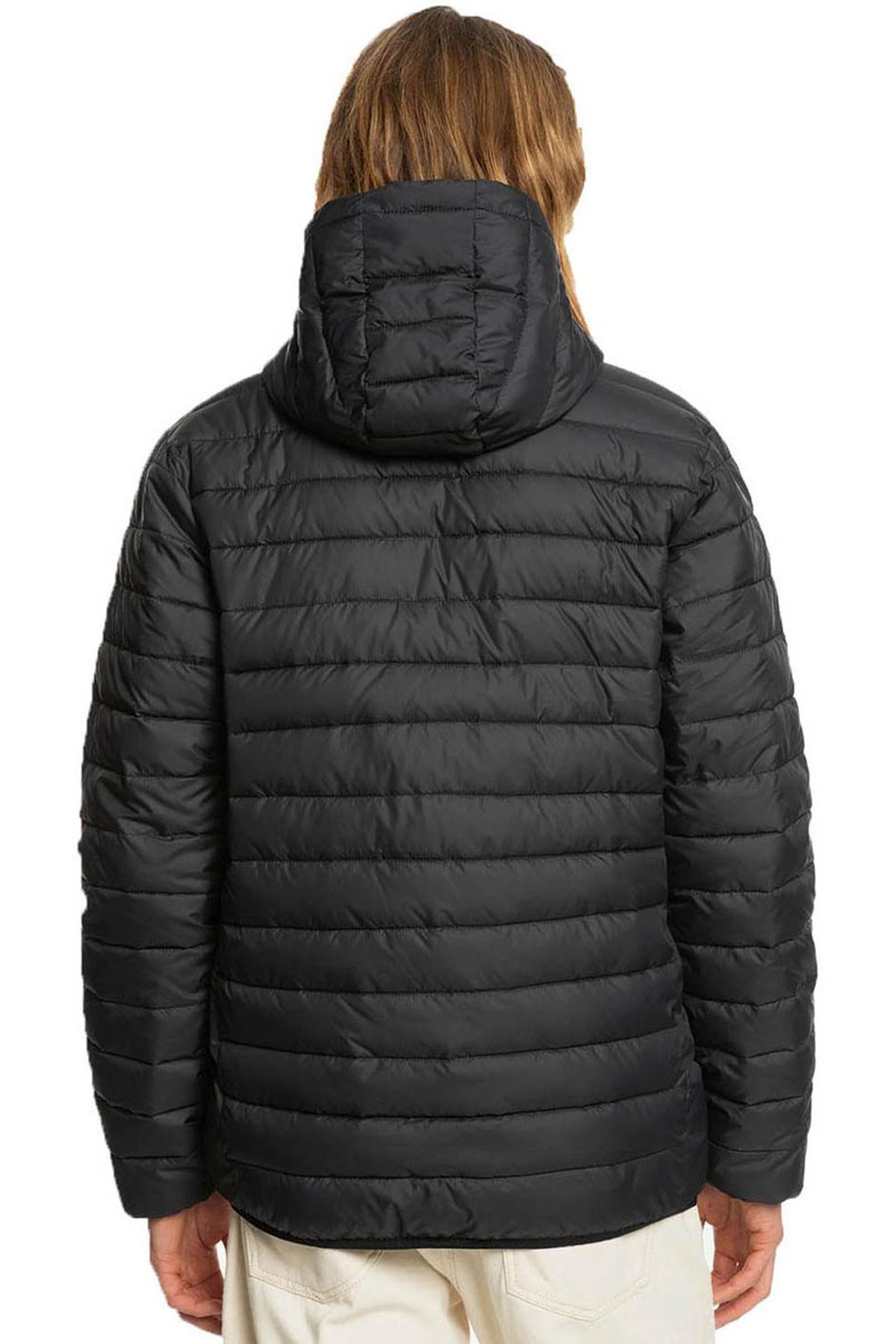 Quiksilver Scaly Erkek Şişme Mont EQYJK03752-10011 Siyah