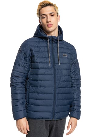 Quiksilver Scaly Erkek Şişme Mont EQYJK03752-10011 Lacivert