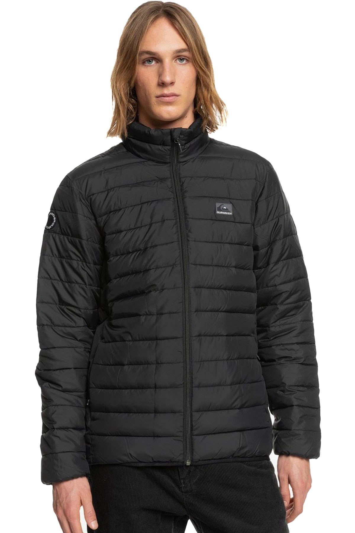 Quiksilver Scaly Erkek Şişme Mont EQYJK03753-10011 Siyah