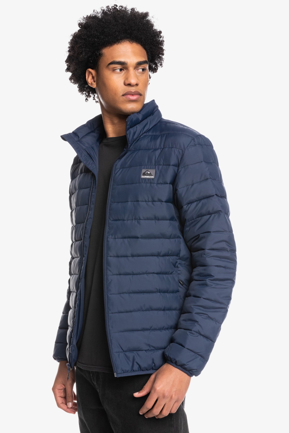 Quiksilver Scaly Erkek Şişme Mont EQYJK03753-12818 Lacivert