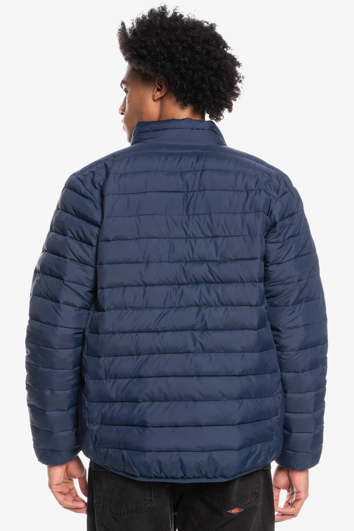 Quiksilver Scaly Erkek Şişme Mont EQYJK03753-12818 Lacivert