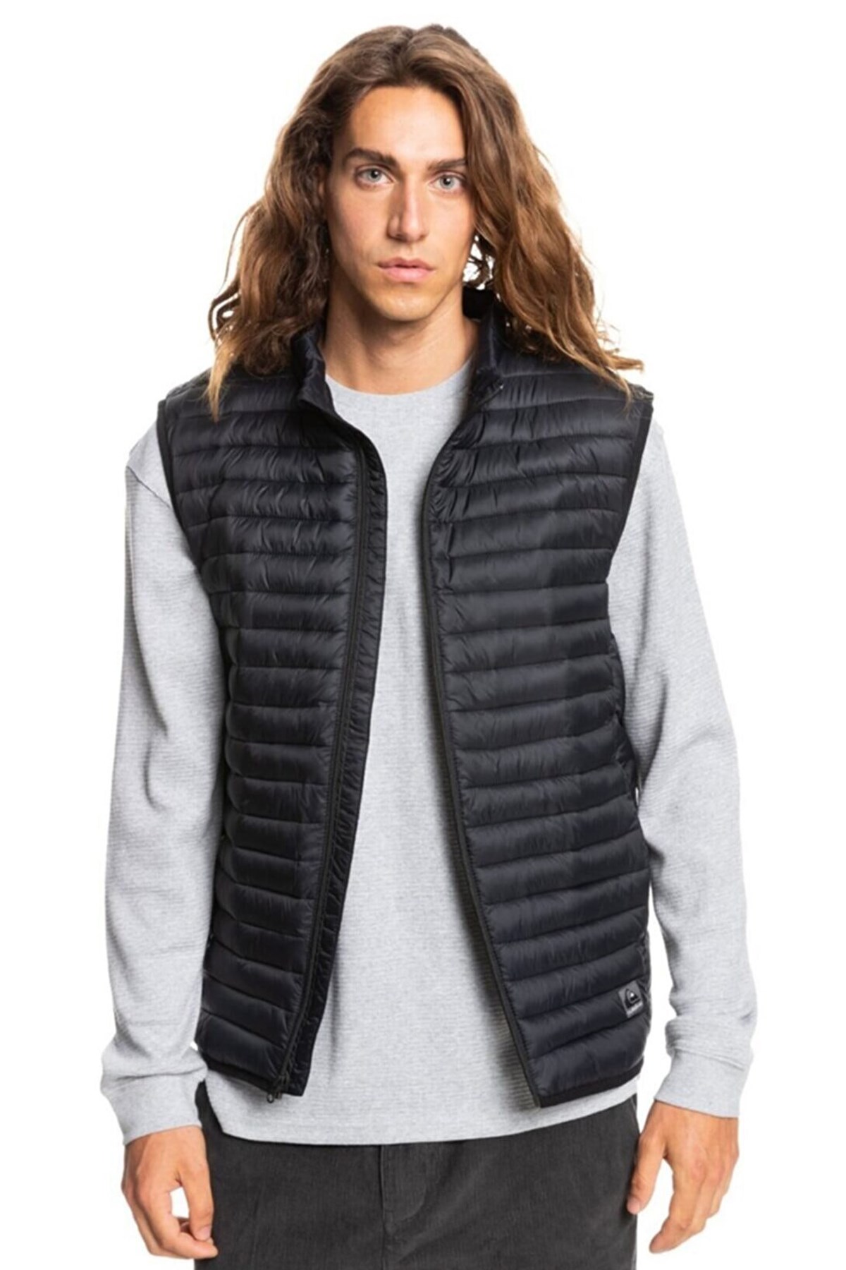 Quiksilver Scalysleeveless Erkek Yelek EQYJK03754 Siyah