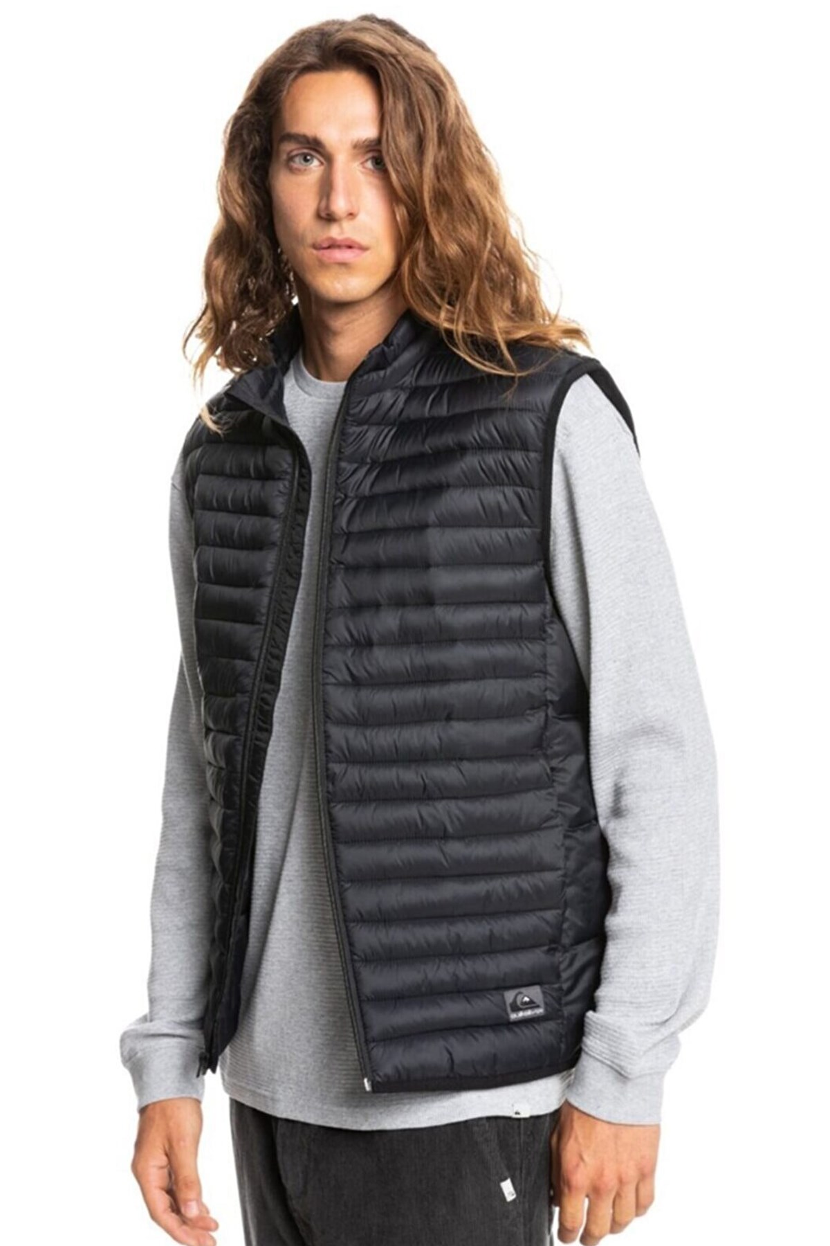 Quiksilver Scalysleeveless Erkek Yelek EQYJK03754 Siyah